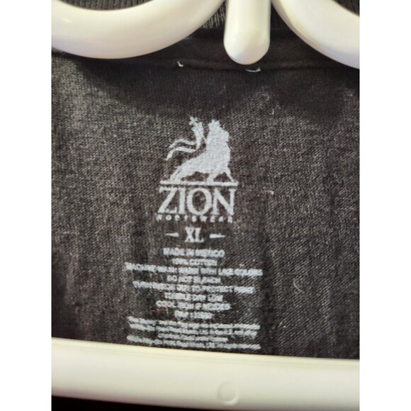 Bob Marley Zion Rootswear No Sleeves Black T-Shirt XL Pre-Owned - Picture 2 of 7